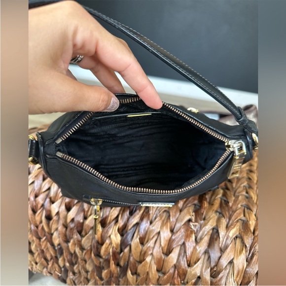 Prada Tessuto and Saffiano Leather Shoulder Bag - Picture 3 of 7